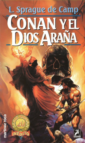 Conan y el dios araña - portada libro