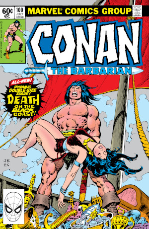 Conan The barbarian #100 portada