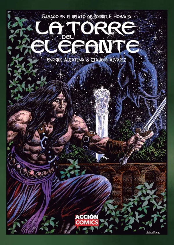Acción comics: La torre del elefante portada